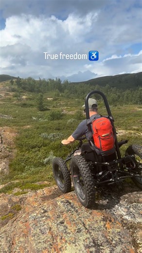 Hand made in Norway!🇳🇴 ♿️ The Exoquad is the most accessible, powerful and premium «all terrain mobility device» on the market… bar none! Sure, there are cheaper and faster options out there, but if you are looking for high end build quality, pride of ownership, pure autonomy and that supreme sense of freedom…, well…The Exoquad is it! That’s our promise to you🫶! Get yours today at www.exotek.no or one of our distinguished European dealerships in: Germany 🇩🇪 The UK 🇬🇧 Sweden 🇸🇪 Iceland �