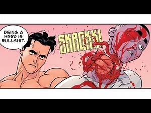 Invincible quits being a hero and kills Thragg's son