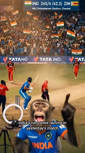 FREE UNLIMITED MONKEY COMMENTARY – IND vs ZIM (Chennai Match)