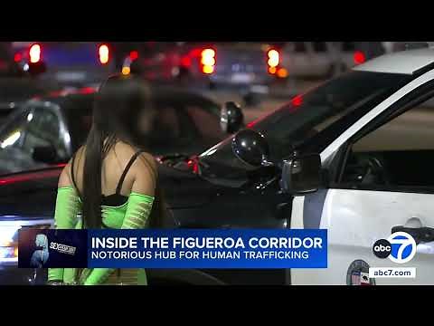 A look into the rampant prostitution along LA's Figueroa Corridor