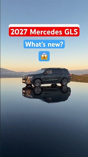 The new 2027 GLS is here #mercedes #newcar