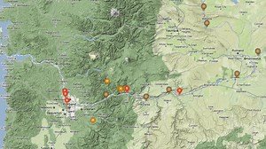 Hatcheries and Dams of the Pacific Northwest (MAP)