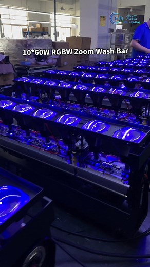 Introducing the 10×60W RGBW Zoom Wash Bar with Strobe — a powerful multi-source wash bar designed for concerts, events, stages and large-scale productions. Featuring 10×60W RGBW LEDs triple auxiliary LED arrays, wide zoom range (2.8°–46°), smooth dimming, and full protocol support including DMX512, RDM, Art-Net & sACN. Perfect for creating punchy beams, rich washes, and dynamic strobe effects. DM for pricing, specs, or project support! 📧 info@gk-lighting.com 📞 WhatsApp: 86 181 0276 5685 🌐 www