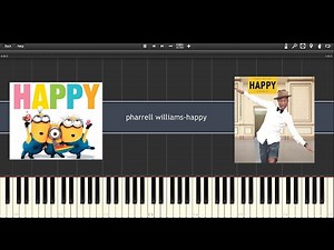 Pharrell Williams - Happy - PIANO TUTORIAL