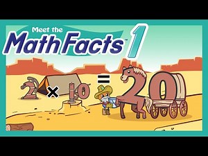 Learn Math! Meet the Math Facts Multiplication & Division 2 x 10 = 20 | Preschool Prep Company