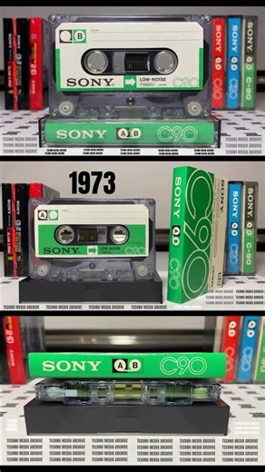 SONY C90 (1973) Audio Cassette / Compact Cassette #Shorts