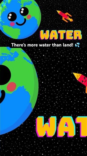 Learn About the Solar System for Toddlers 🌍 Meet Planet Earth! Preschool Learning Video #shorts