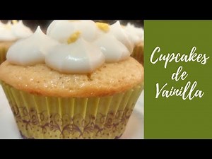 Cupcakes de vainilla ¡con harina de hotcakes! - Marukita 💖