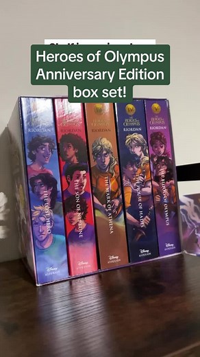 New Heroes of Olympus Anniversary Edition Box Set - Bookshelf Additions