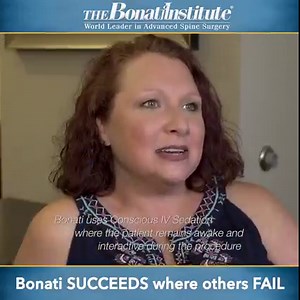 19 reactions | The world-renowned Bonati Spine Procedures bring true resolution to back/neck pain. | Bonati Spine Institute | Facebook