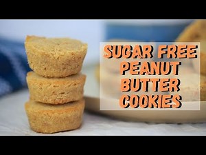 Sugar Free Peanut Butter Cookies | Diabetic Friendly | Low Carb