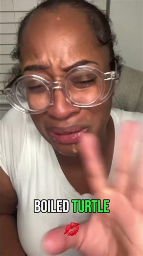 Gross Food Challenge: Boiling Turtle Lips! #shorts