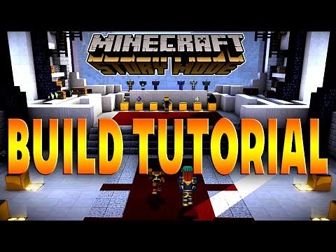 Minecraft Tutorial: How To Build The Trophy Room From Minecraft Story Mode