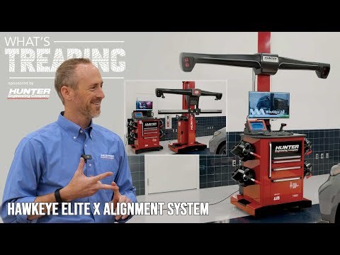 Hunter HawkEye Elite X Explained for ADAS Calibration and Alignment