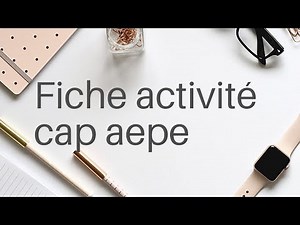 CAP AEPE activity sheet