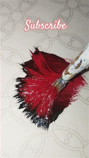 Amazing colour art#viral​#painting​#onestrokeart​ #flowers​ #flowerpainting​ #art #onestroke #colour