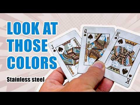 AMAZING COLORS with the 60w MOPA Fiber Laser from ComMarker