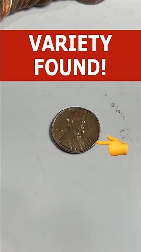 66-Year-Old Rare Penny Variety Found! #coincollecting #coinrollhunting #coin