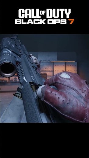 Hyper Realistic Sniper Rifle weapon inspection animation #callofduty #bo7 #warzone #cod