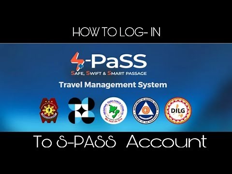 Paano Mag Log-in sa S-PASS Account | How to Log-in S-PASS Acc. | SPASS Registration