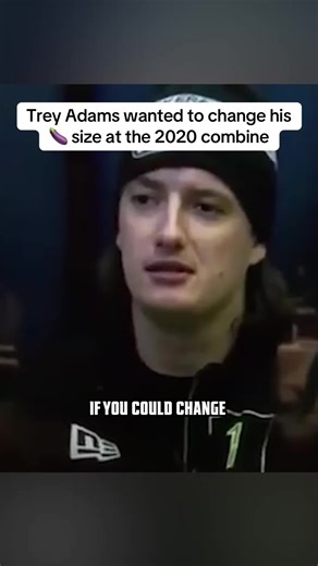 Trey Adams holds the record for the best combine interview of all-time #foryoupage #treyadams #nfl #football #nflcombine