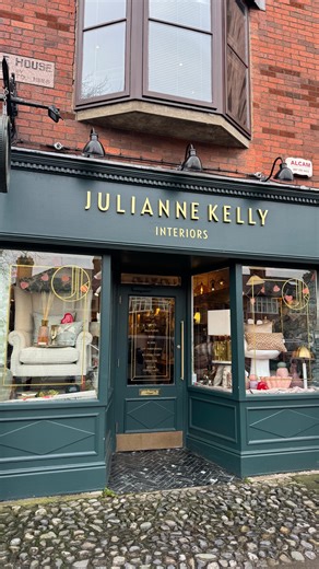 Julianne Kelly Interiors | A little love for our new window displays 💗 Each window with its own colour story from soft blush tones to fresh greens and calming blues.... | Instagram