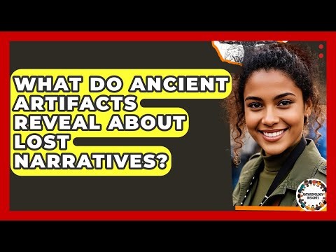 What Do Ancient Artifacts Reveal About Lost Narratives? - Anthropology Insights