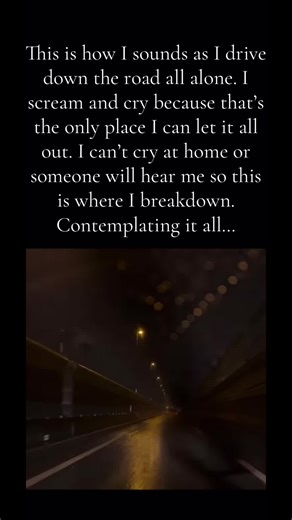 Crying in silence on TikTok