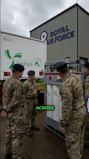 UK Royal Air Force Replaces Diesel With Hydrogen Power in Major Clean Energy Breakthrough