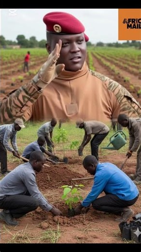 Breaking News: Ibrahim Traoré Announces National Tree Planting Program in Burkina Faso