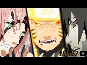 Naruto Sasuke and Sakura vs Kaguya - EPIC FIGHT BETWEEN THE GODS (Full Fight)