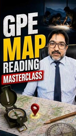 Map Kaise Padhen? | GPE & Map Reading Complete Guide | DTA Defence Academy 2026 #viral #gpe #shorts