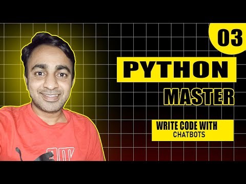 Writting Code With Chatbots | Python Lecture 3