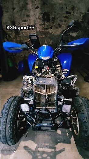 Kymco 250 KXR En Maintenance 🔥#quads #kymco #fypシ #pov