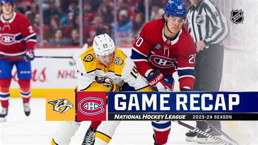 Recap: NSH @ MTL 12.10.23