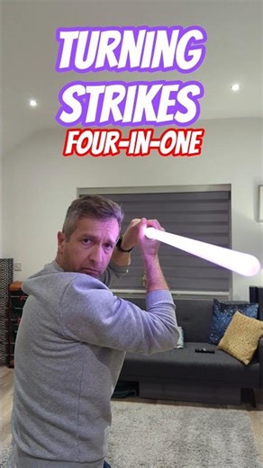 Four in one turning lightsaber strike technique #starwars