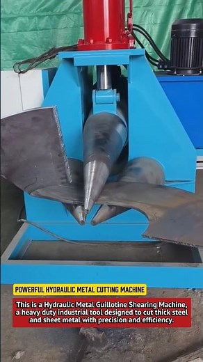 Powerful Hydraulic Metal Cutting Machine | Heavy Duty Sheet Metal Shear 2025.