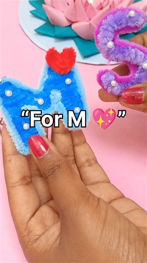 POV: This is your letter 💖✨ #diy #craft #diykeychain #handmade #easycraft #cute #shorts #letter