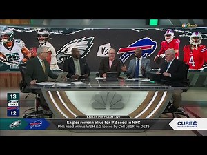 Eagles survive late scare vs. Bills & have a chance at the #2 seed | Eagles Postgame Live