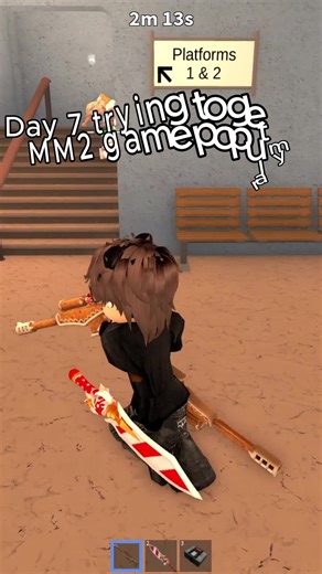 Try my new game! MM2: Free-For-All | Day 7 #fyp #viral #mm2 #roblox