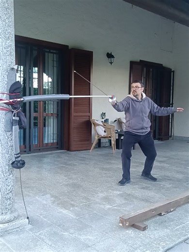 smallsword practice #sword #hema #fencing #smallsword #schermastorica