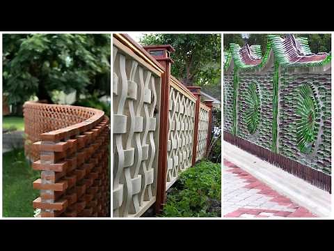 Beautiful fences for the decoration of a garden plot! 180 ideas from different materials!