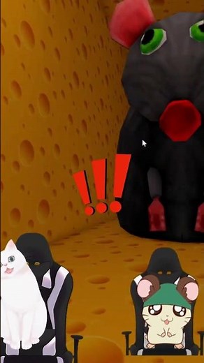 ESCAPANDO de una RATA GIGANTE en Roblox Cheese Escape