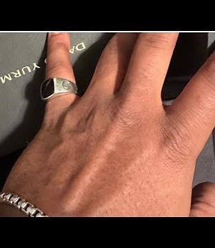 David Yurman onyx ring and box bracelet review.