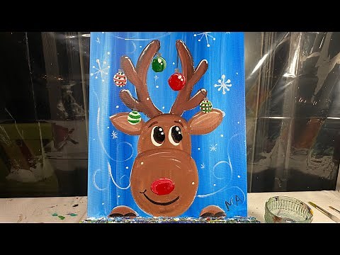 Reindeer Painting Tutorial