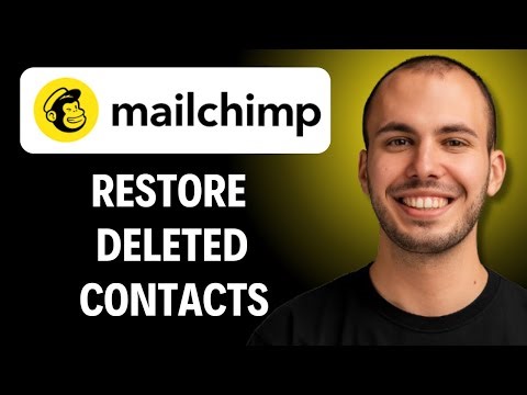 How To Restore Mailchimp Deleted Contacts Easiest Way [2026 Guide]