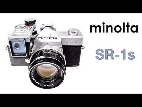 How to Use Minolta SR-1s Film Camera, Complete Walkthrough!