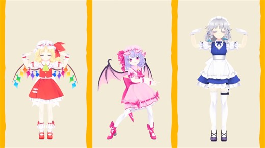 【东方MMD·𝟰𝙆】🧸🍷⏱️のPOKÉDANCE