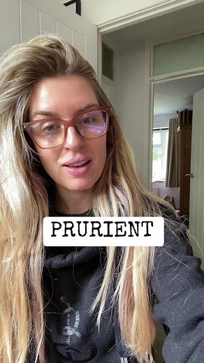 PRURIENT: having or encouraging excessive interest in sexual matters, ...