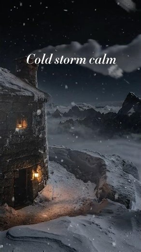 Blizzard Ambience ❄️ Deep Mountain Wind for Sleep and Focus